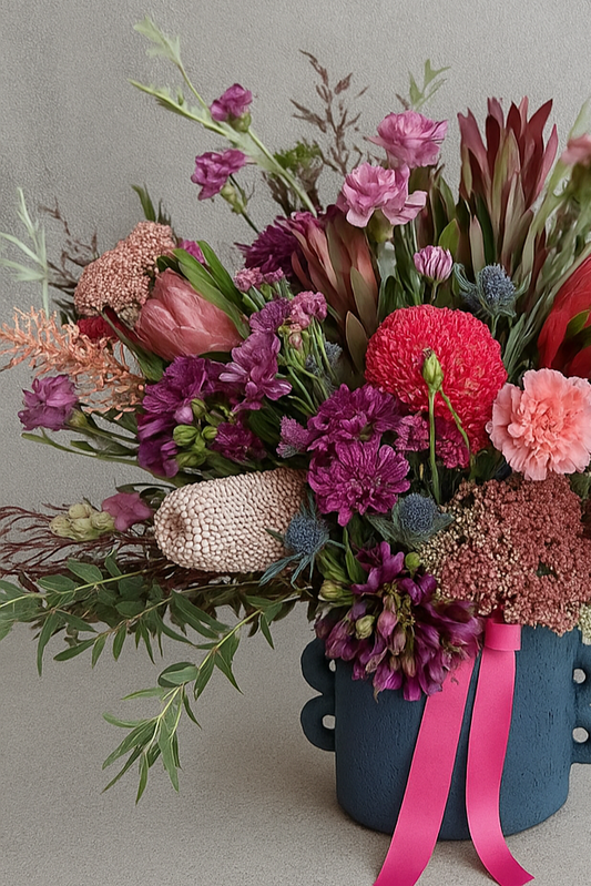 Potted Flower Arrangement