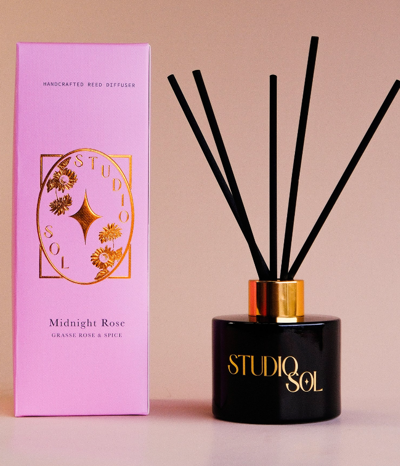 Midnight Rose Diffuser - Grasse Rose + Spice