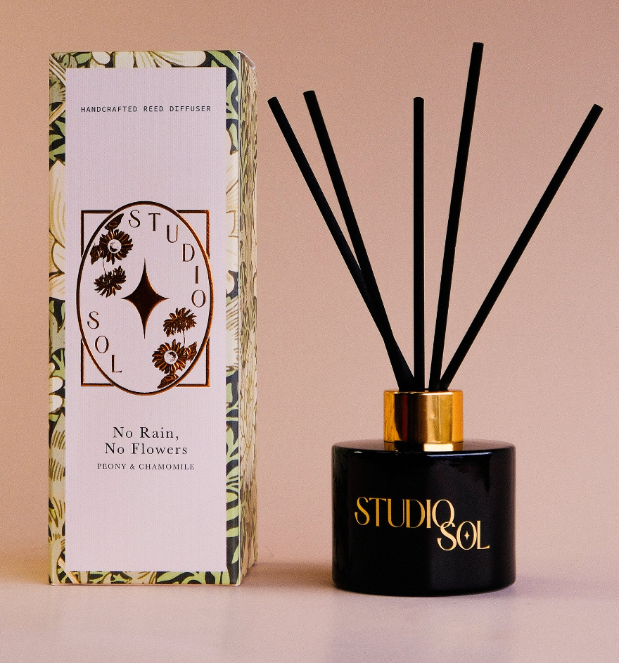 No Rain, No Flowers Diffuser - Peony and Chamomile