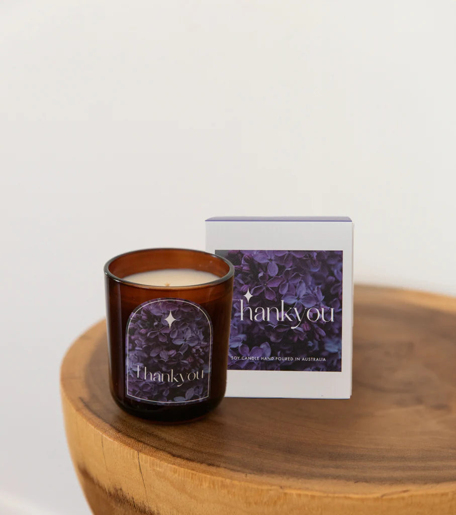 Thank You Candle