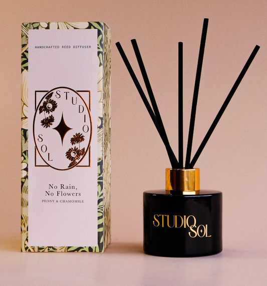 No Rain, No Flowers Diffuser - Peony and Chamomile