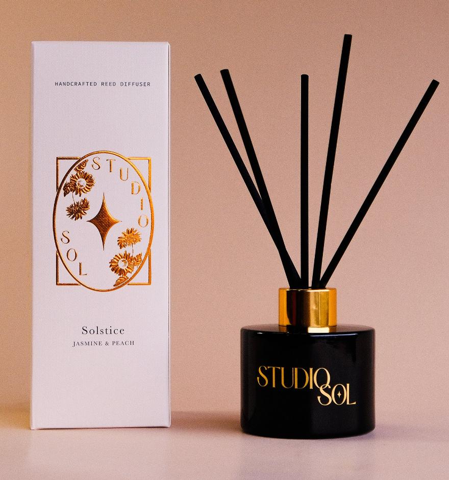 Solstice Diffuser - Jasmine + Peach