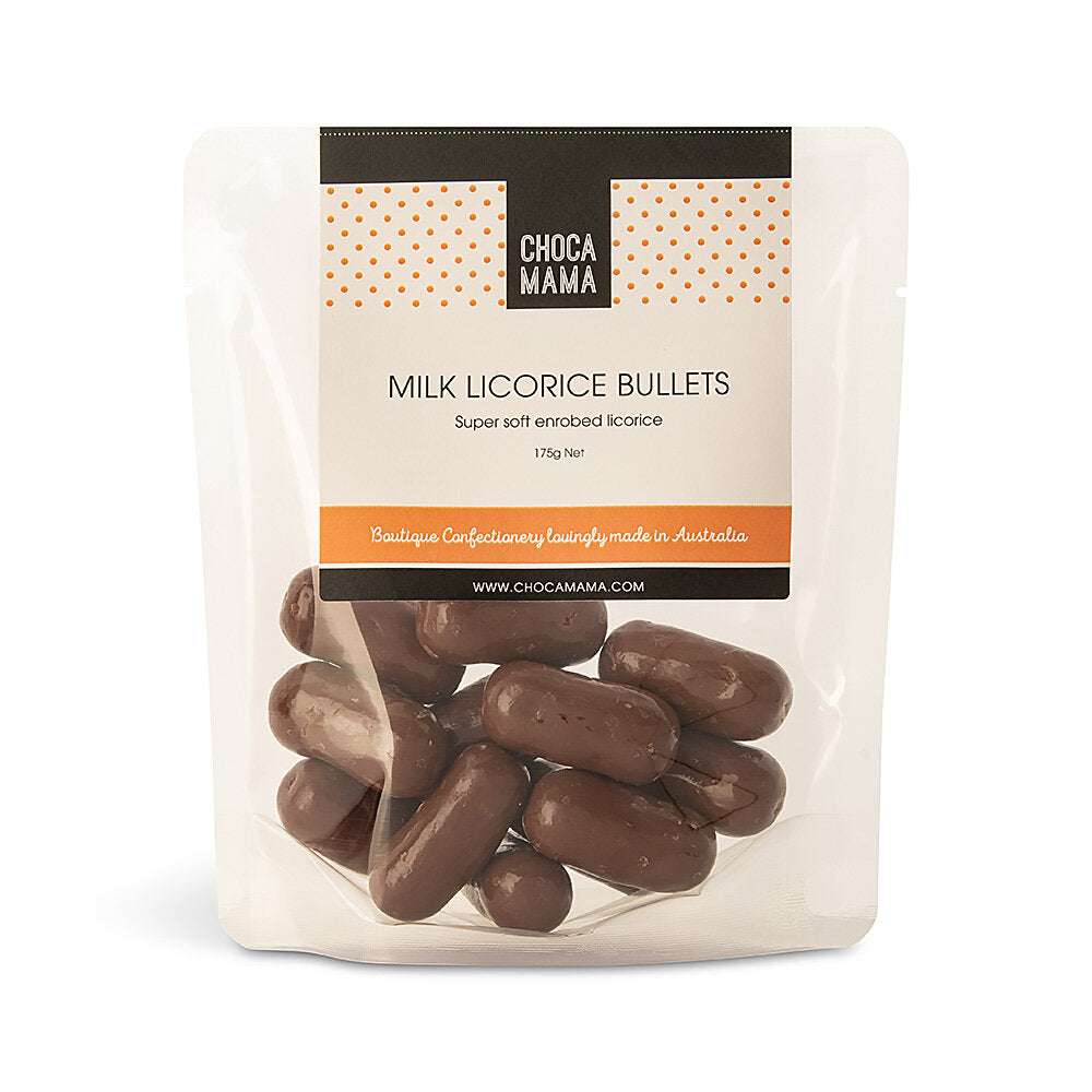 Milk Soft Licorice Bullets 175g