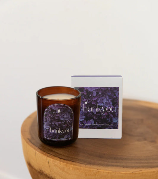 Thank You Candle
